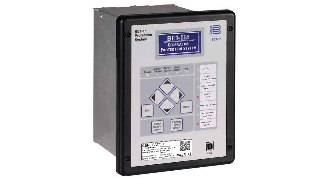 BE1-11g Generatorschutzsystem